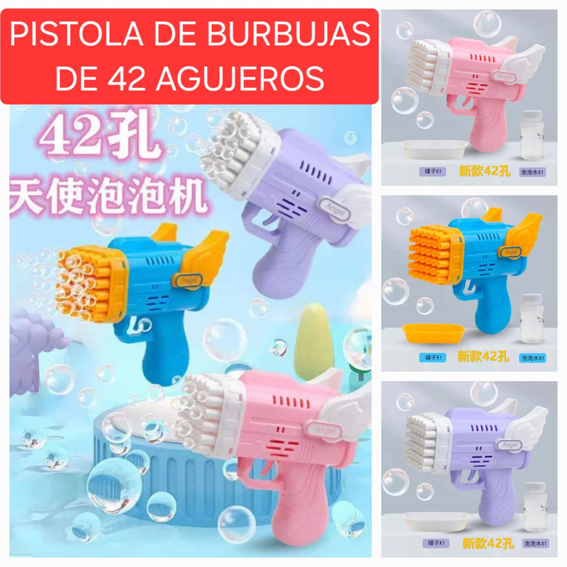 LANZA BURBUJAS DE 42 AGUJEROS SUPER POTENTE